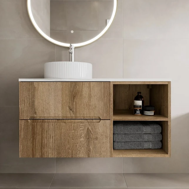 vitusso-fluted-wood-white-wall-hung-bathroom-vanity-unit-with-round-fluted-basin-white-1000mm vitusso-fluted-wood-white-wall-hung-bathroom-vanity-unit-with-round-fluted-basin-white-1000mm