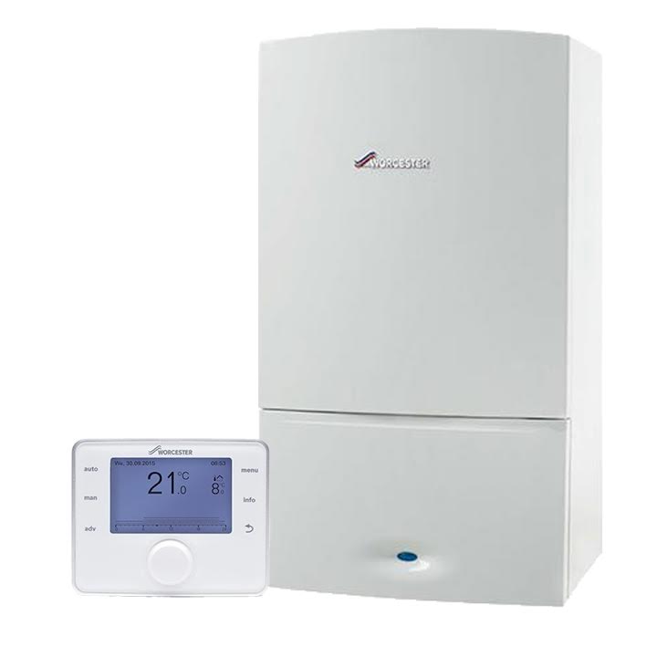 Worcester Greenstar 32CDi Compact Combi Gas Boiler Sense II Weather