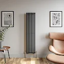 duratherm-vertical-oval-tube-single-panel-designer-radiator-1600-x-360mm-anthracite