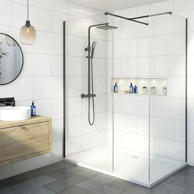 diamond-walk-in-shower-screens-with-1700-x-700mm-tray-8mm-black diamond-walk-in-shower-screens-with-1700-x-700mm-tray-8mm-black