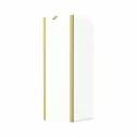 luxura-curved-folding-bath-shower-screen-1000mm-brushed-brass-two-panels-6mm luxura-curved-folding-bath-shower-screen-1000mm-brushed-brass-two-panels-6mm
