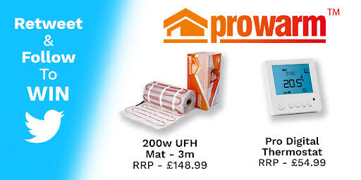 Competition: Win a ProWarm Electric Underfloor Heating Kit