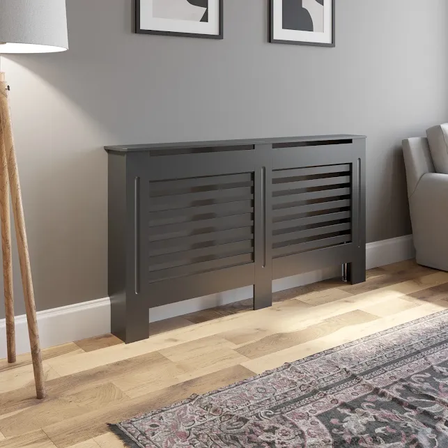 duratherm-dark-grey-radiator-cover-large-horizontal-slat-style-1520mm duratherm-dark-grey-radiator-cover-large-horizontal-slat-style-1520mm