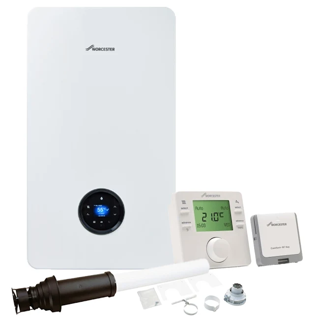 worcester-greenstar-8000-45kw-lpg-regular-boiler-vertical-flue-comfort-ii-rf-thermostat