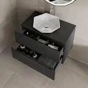 vitusso-fluted-black-wall-hung-bathroom-vanity-unit-with-geometric-basin-800mm vitusso-fluted-black-wall-hung-bathroom-vanity-unit-with-geometric-basin-800mm