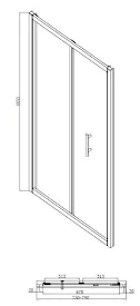 luxura-bifold-shower-enclosure-800-x-800mm-6mm-black luxura-bifold-shower-enclosure-800-x-800mm-6mm-black