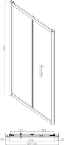 luxura-bifold-shower-door-760mm-with-760-x-760mm-raised-non-slip-tray-and-waste-6mm luxura-bifold-shower-door-760mm-with-760-x-760mm-raised-non-slip-tray-and-waste-6mm