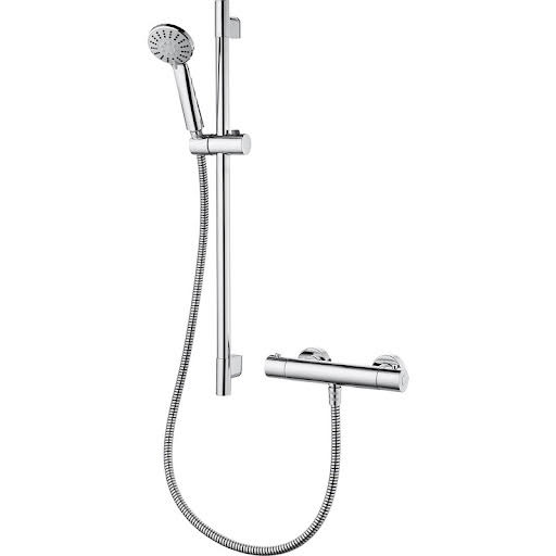 Ideal Standard Ecotherm Thermostatic Bar Shower Mixer Kit Chrome A7255AA