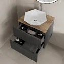 vitusso-fluted-black-oak-wall-hung-bathroom-vanity-unit-with-geometric-basin-600mm vitusso-fluted-black-oak-wall-hung-bathroom-vanity-unit-with-geometric-basin-600mm