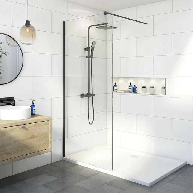 diamond-walk-in-shower-screen-with-1700-x-700mm-non-slip-tray-8mm-black