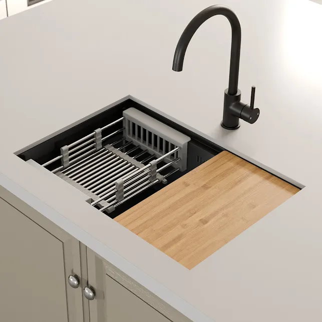 sauber-prima-1-undermount-black-single-bowl-stainless-steel-kitchen-sink-rectangular sauber-prima-1-undermount-black-single-bowl-stainless-steel-kitchen-sink-rectangular