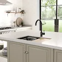 sauber-prima-1-undermount-black-single-bowl-stainless-steel-kitchen-sink-rectangular sauber-prima-1-undermount-black-single-bowl-stainless-steel-kitchen-sink-rectangular