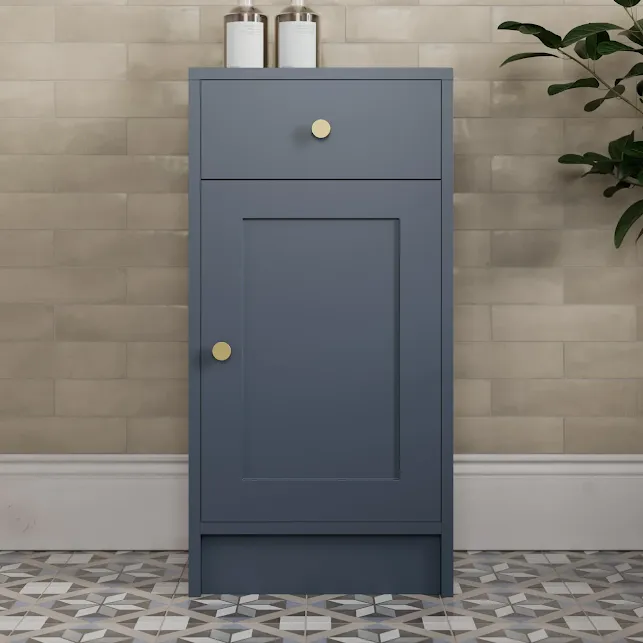 park-lane-winchester-blue-freestanding-bathroom-storage-cabinet-400mm-brass-handles park-lane-winchester-blue-freestanding-bathroom-storage-cabinet-400mm-brass-handles