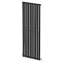 duratherm-vertical-oval-tube-single-panel-designer-radiator-1600-x-600mm-black