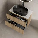 vitusso-fluted-wood-white-wall-hung-bathroom-vanity-unit-with-oval-fluted-basin-black-800mm