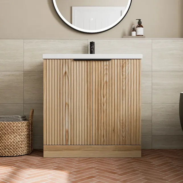 artis-fluted-wood-freestanding-bathroom-vanity-unit-with-basin-800mm-black-handles artis-fluted-wood-freestanding-bathroom-vanity-unit-with-basin-800mm-black-handles