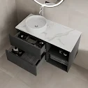 vitusso-fluted-black-white-wall-hung-bathroom-vanity-unit-with-round-fluted-basin-white-1000mm vitusso-fluted-black-white-wall-hung-bathroom-vanity-unit-with-round-fluted-basin-white-1000mm
