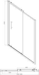 luxura-sliding-shower-enclosure-1000-x-800mm-with-non-slip-tray-and-waste-6mm luxura-sliding-shower-enclosure-1000-x-800mm-with-non-slip-tray-and-waste-6mm