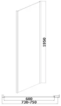 diamond-hinged-shower-enclosure-760-x-760mm-with-raised-non-slip-tray-and-waste-8mm diamond-hinged-shower-enclosure-760-x-760mm-with-raised-non-slip-tray-and-waste-8mm