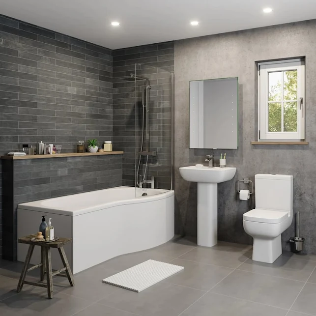 affine-amelie-bathroom-suite-with-1700mm-rh-p-shape-bath-close-coupled-toilet-basin-screen