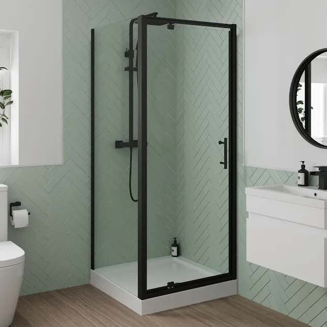 luxura-pivot-shower-enclosure-900-x-900mm-with-raised-tray-6mm-black luxura-pivot-shower-enclosure-900-x-900mm-with-raised-tray-6mm-black
