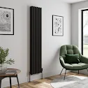 duratherm-vertical-oval-tube-double-panel-designer-radiator-1800-x-360mm-black