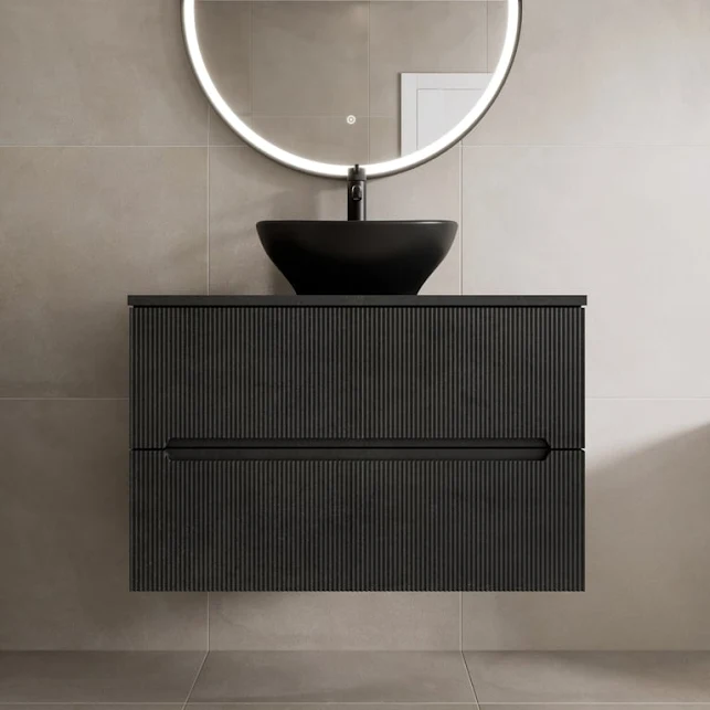 vitusso-fluted-black-wall-hung-bathroom-vanity-unit-with-oval-basin-black-800mm