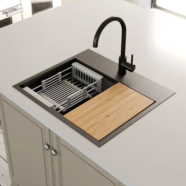 sauber-prima-black-inset-single-bowl-stainless-steel-kitchen-sink-rectangular sauber-prima-black-inset-single-bowl-stainless-steel-kitchen-sink-rectangular